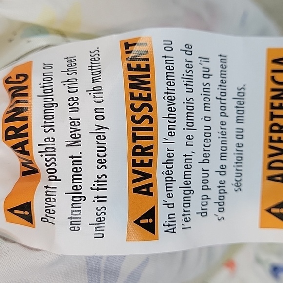 Cloud Island Floral wildflower fitted crib sheet - Picture 6 of 10